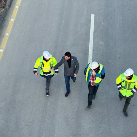 AFEZ layihəsində, yeni su kəmərinin və siyirtmələr üçün quyuların inşaası