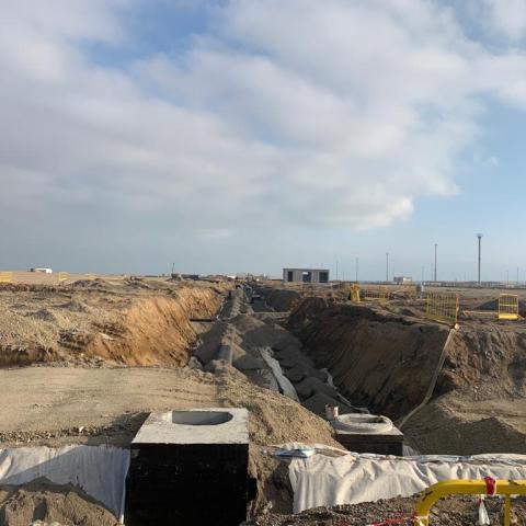 Ələt Azad İqtisadı Zonası layihəsinində mülkü və sənaye tikintisi